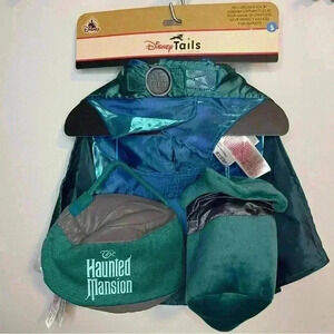 Disney Parks Tails Pet Collection Haunted Mansion Ghost Pet Costume New Small